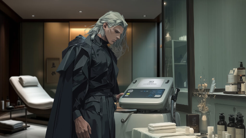 挿絵３
高埜木魂　機器チェック
===
