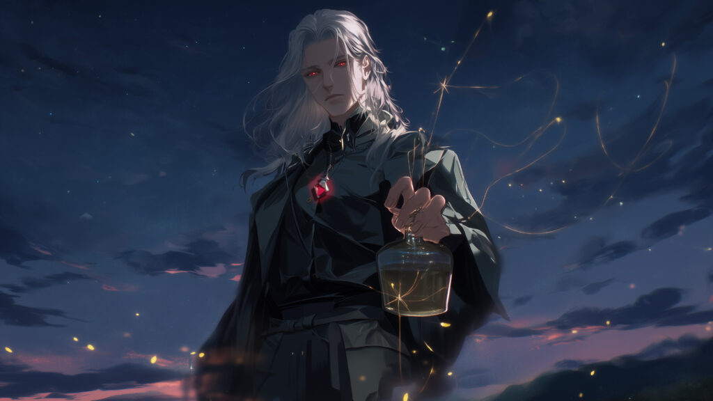 挿絵８
高埜木魂　赤目　決意
===