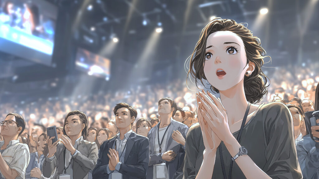 挿絵9
オーディエンスの大きな反応
===
