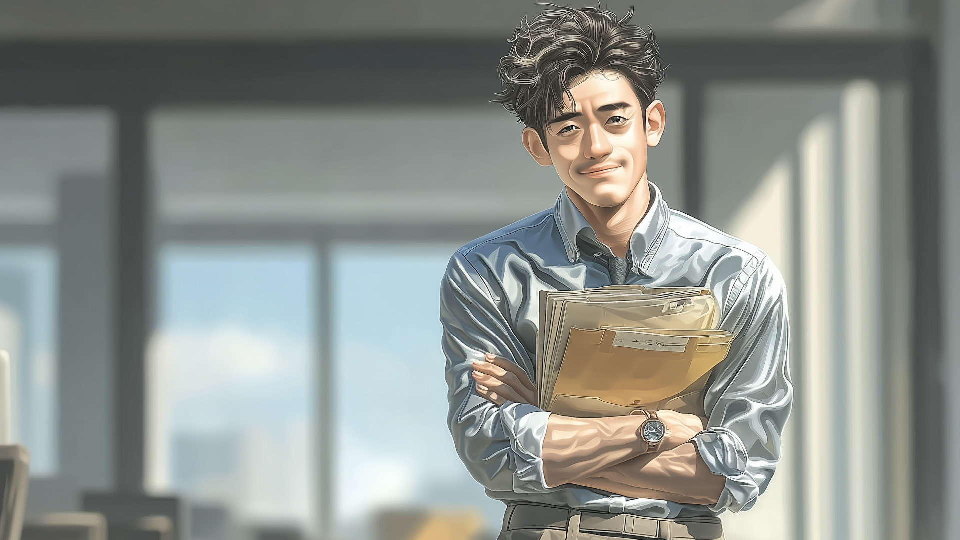 挿絵5
祐輔、自分のことを話す
===