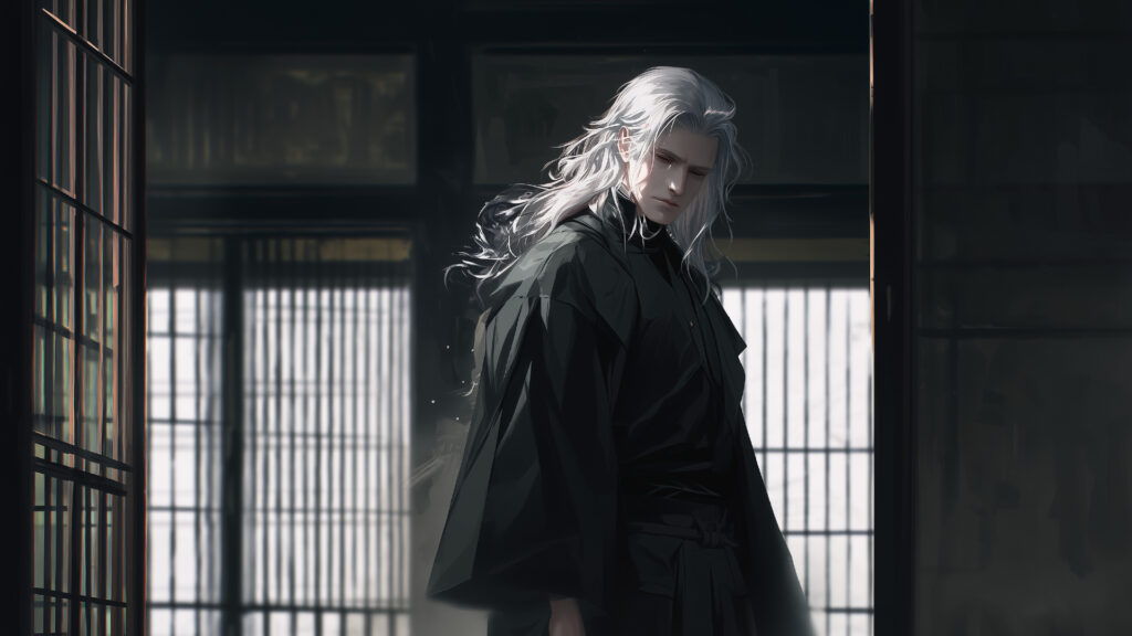 挿絵5
高埜木魂が静かに現れる
===